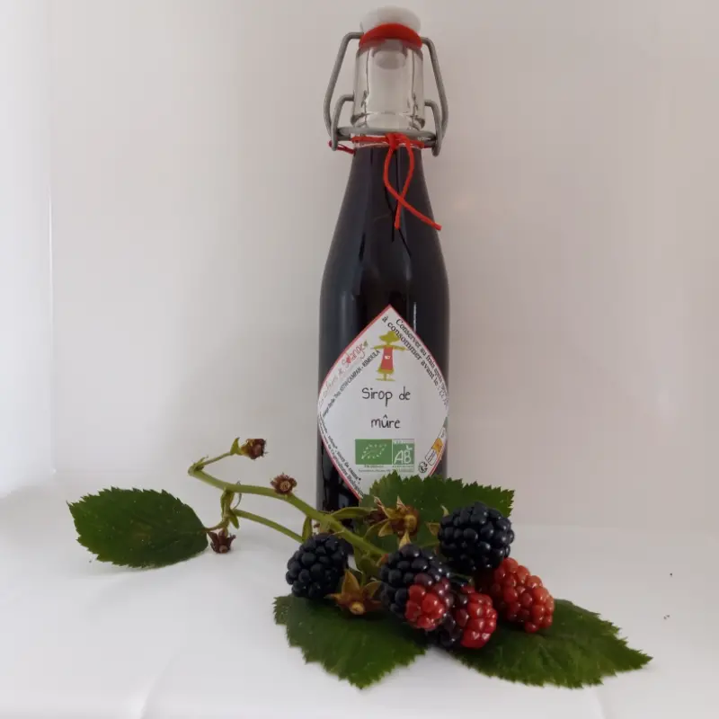 Sirop de mûres - confitures de solange